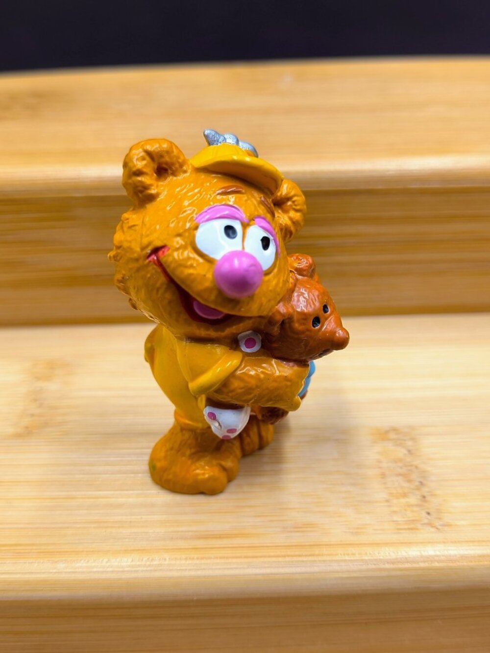Vintage Applause 1988 Muppet Babies Pvc Figure - Baby Fozzie